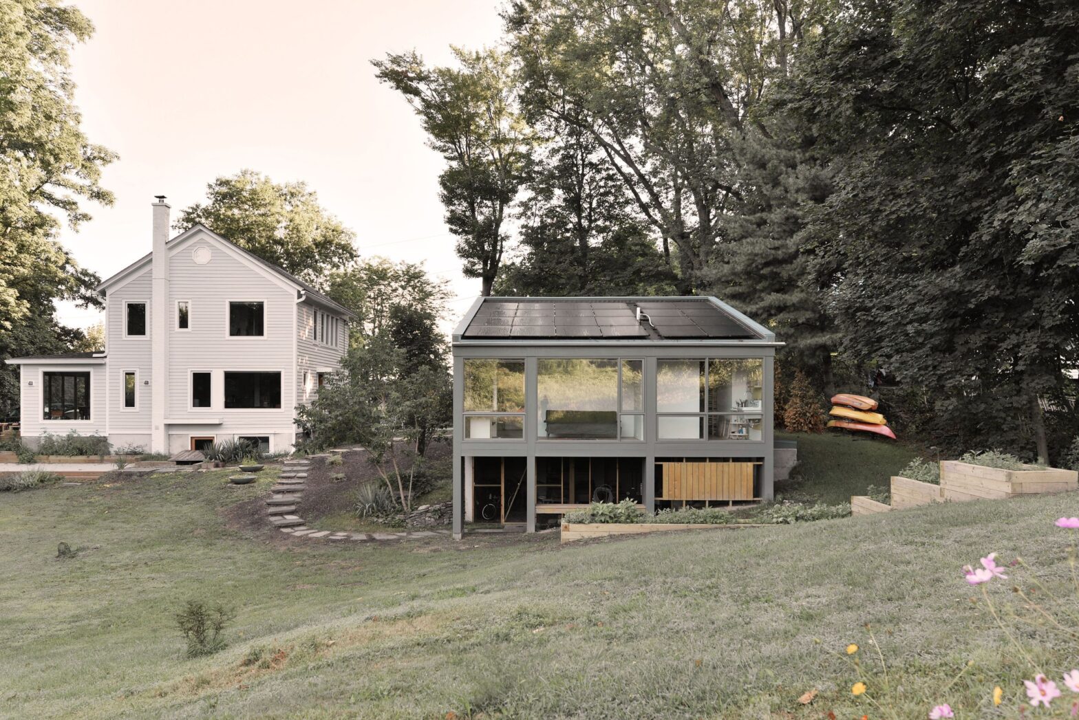 We visit a light-filled artist's studio in upstate New York