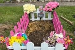 "It's heartbreaking, I just wanted my baby's grave to look nice"