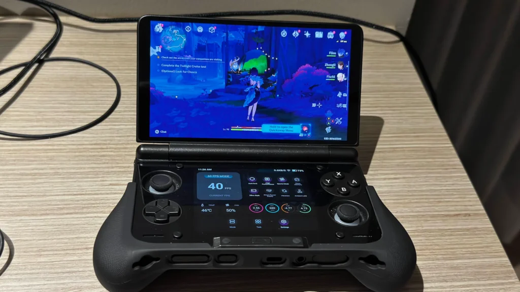 The AYN Thor could be the perfect handheld for DS emulation – First Impressions 5 AYNThorPreviewGenshinImpact