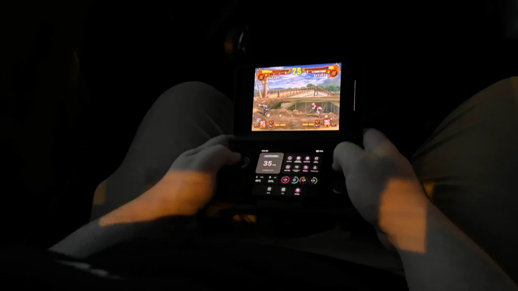 The AYN Thor could be the perfect handheld for DS emulation – First Impressions 7 AYNThorPlayingPS2