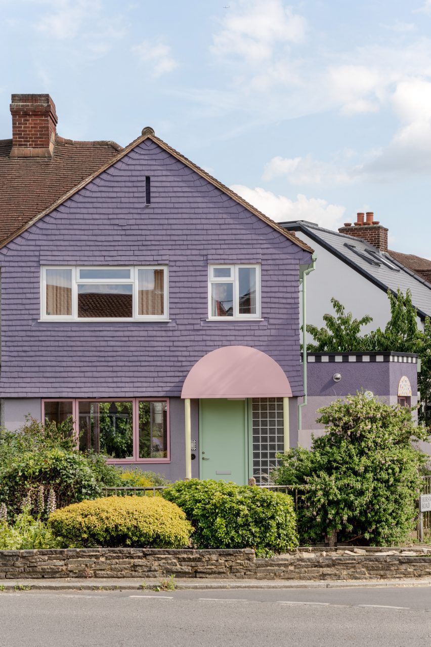Front view of Brockley House by Office S&M