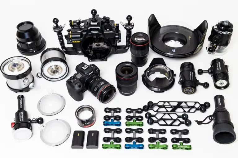 Brent Durand: Underwater Photographer Questions and Answers 2 Bret Durand kit bag