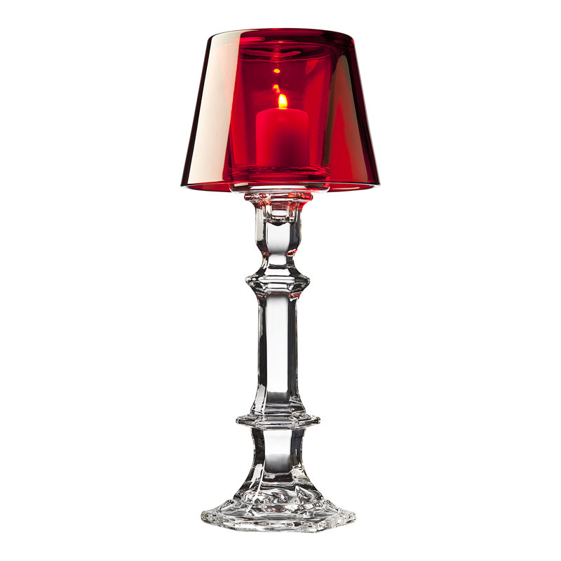Godinger Silver Art Co Christmas 14'' Glass Table Votive Candle Holder & Reviews | Wayfair