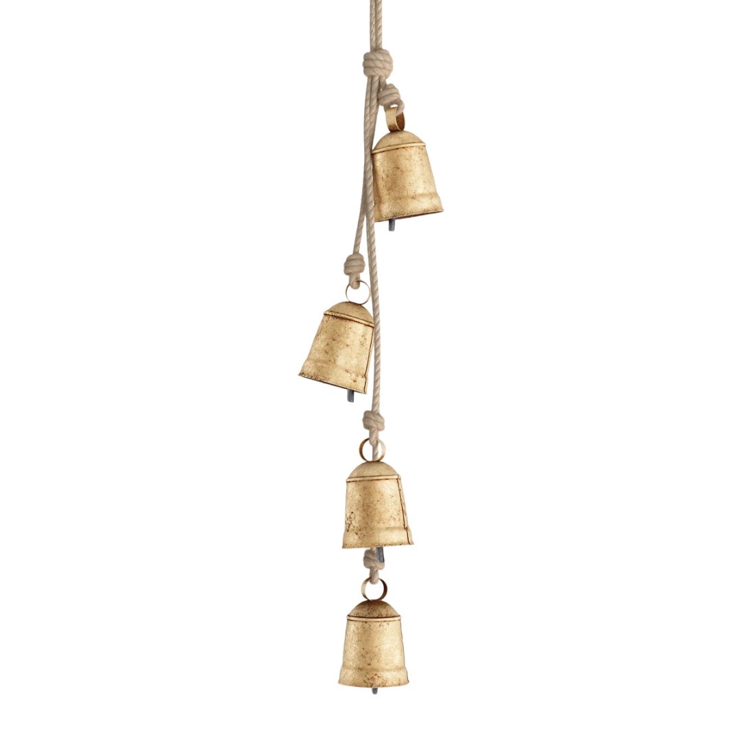 Kelly Clarkson Home Kristen Decorative Bells and Metal Door Hanging Bells Reviews | Wayfair