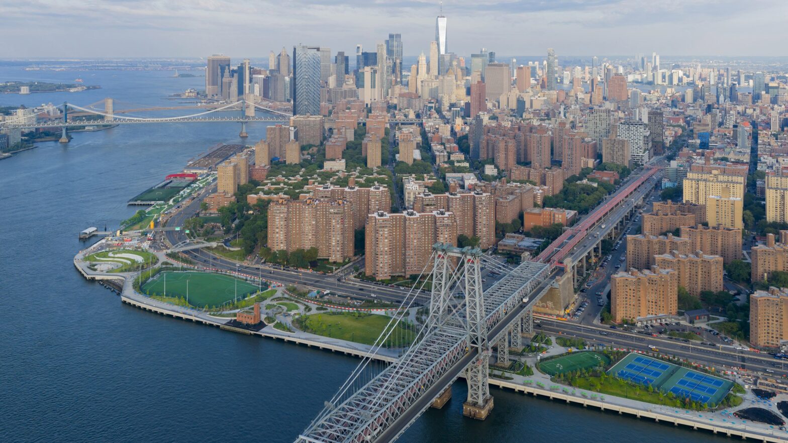 BIG completes solar education center in East River Park in New York