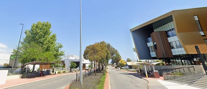 The pedestrian crossing sales aim to make the street for crucifixion safer.