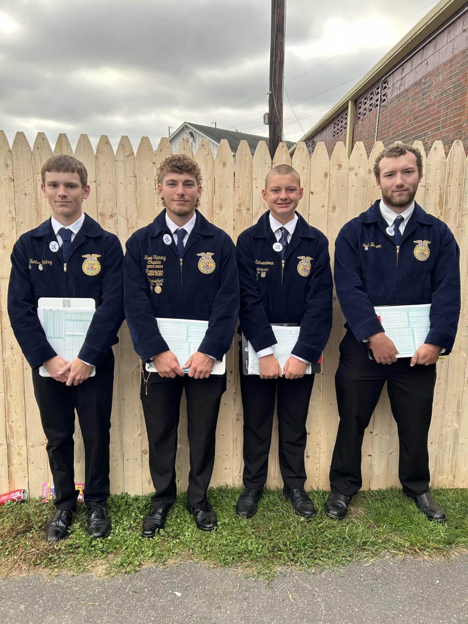 Hillsdale FFA students secure 3rd place in regional landscaping competition