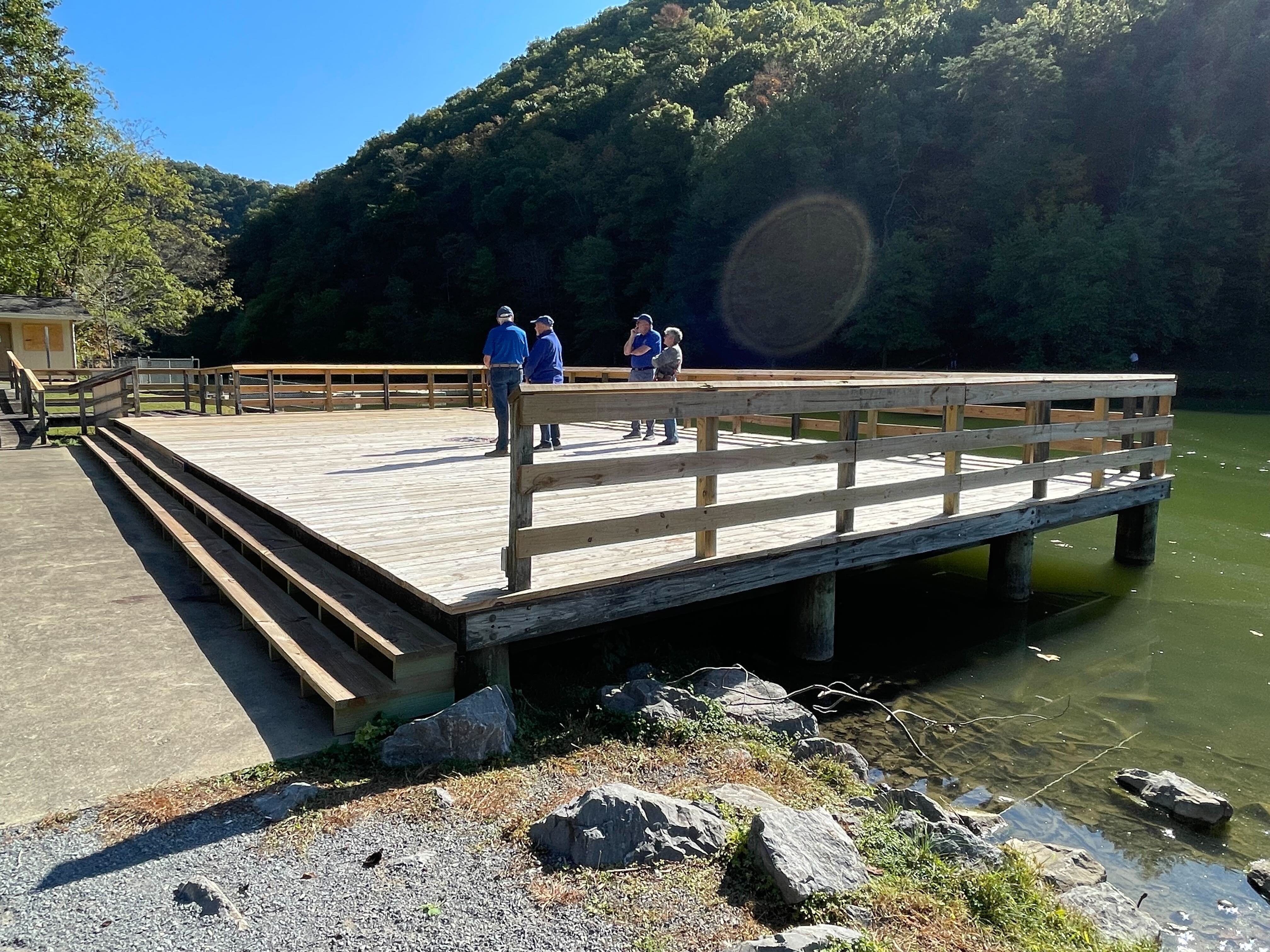Lakeside deck opens in Steele Creek Park | WJHL