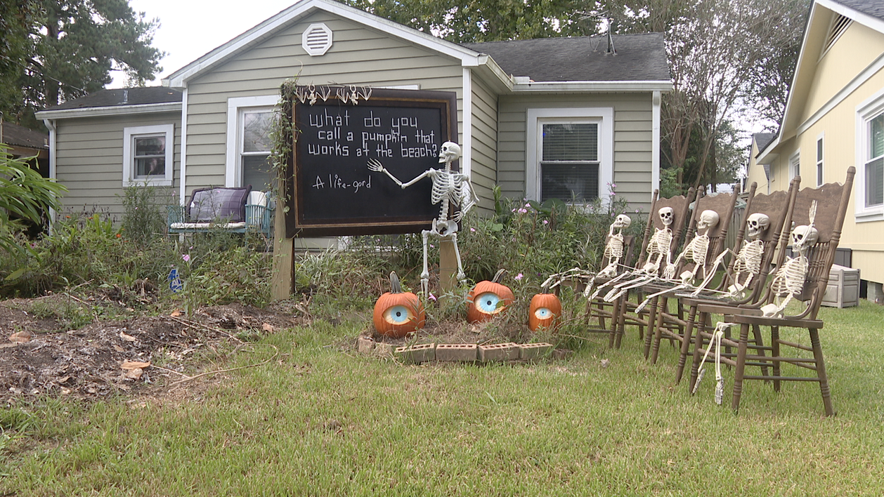 Homemade Halloween decorations