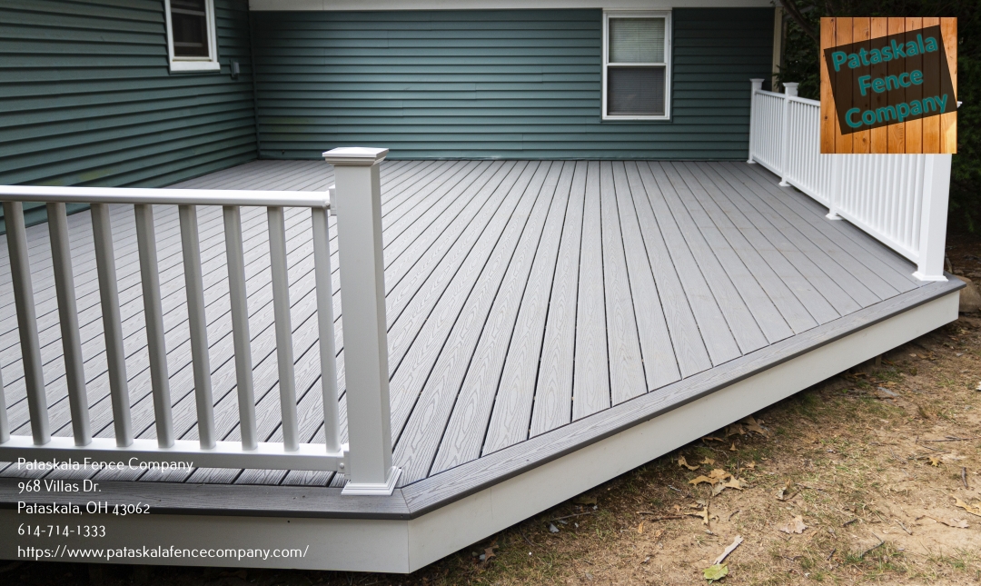 Pataskala Fence Company is offering new composite deck installation services to better serve Pataskala, Ohio and the surrounding areas in Licking County