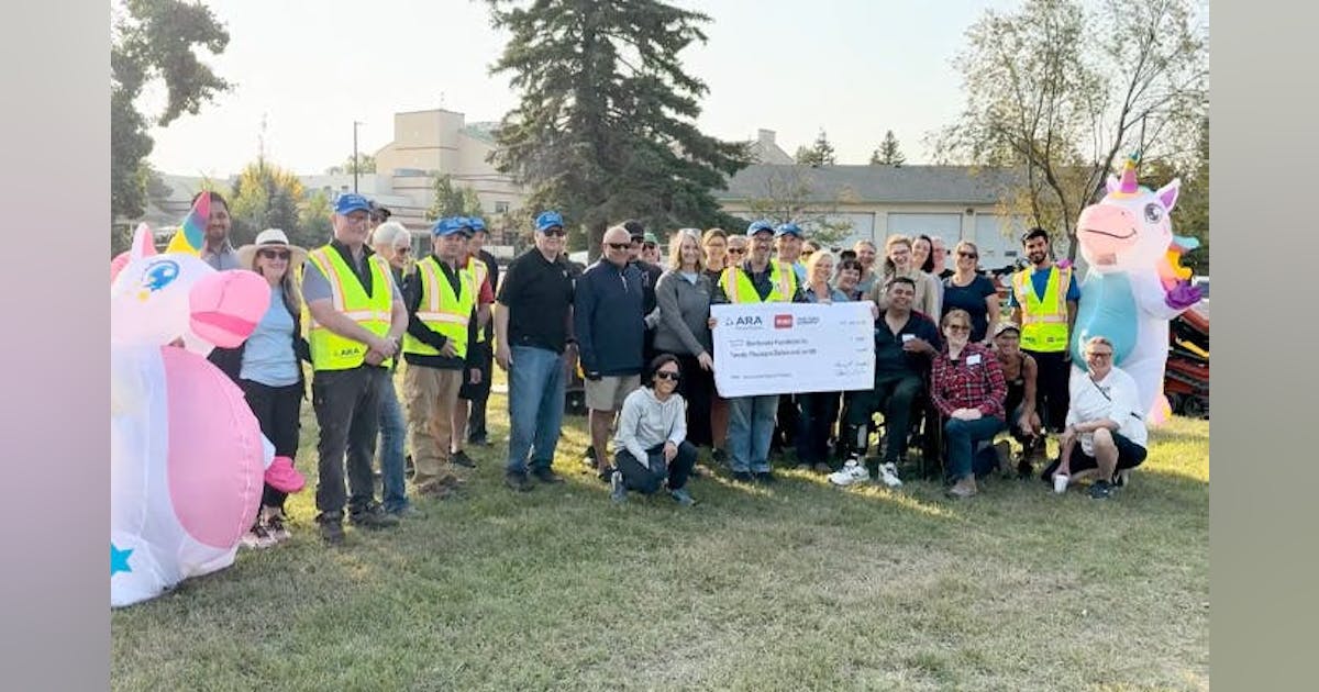 The ARA Foundation completes the impact project and donates $20,000 to the Sherbrooke Community Center