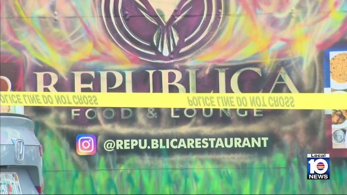 The Miami police are examining shots near Allapattah Restaurant