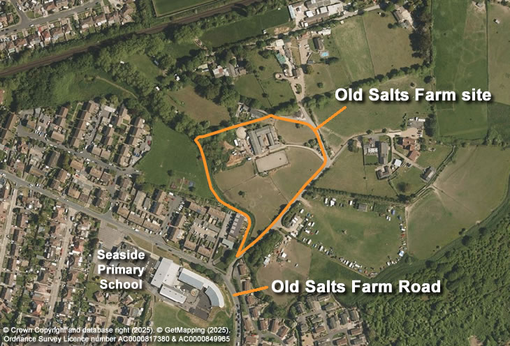 Map of Old Salts Farm map page