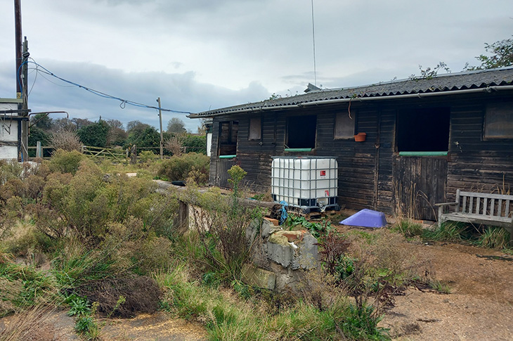 Old Salts Farm – the old stable buildings (1)
