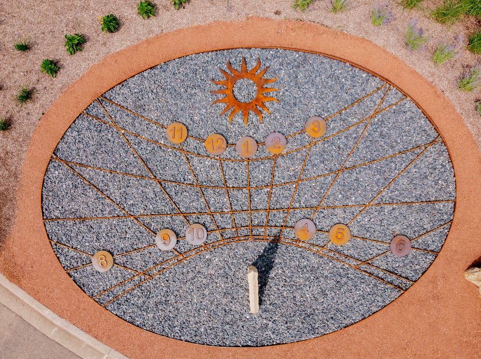 Klehm guides say you can see the longest shadows between 2 and 3 p.m.