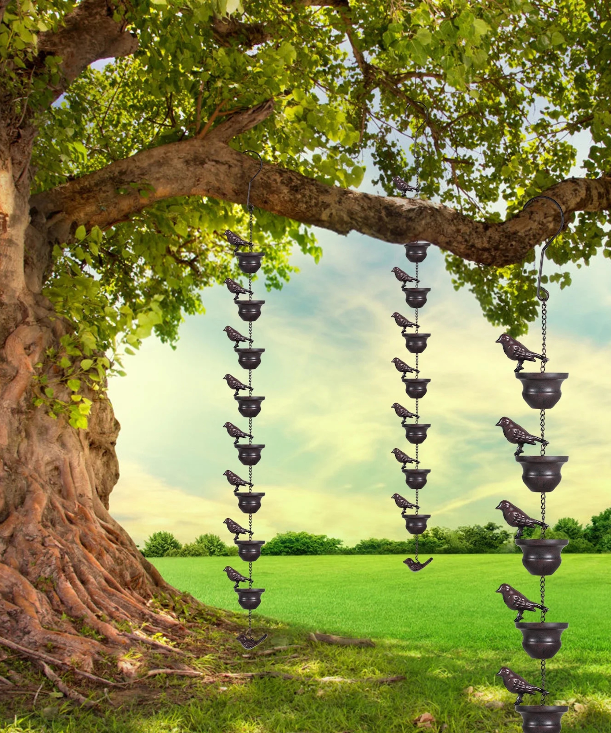 Walmart bird rain chain