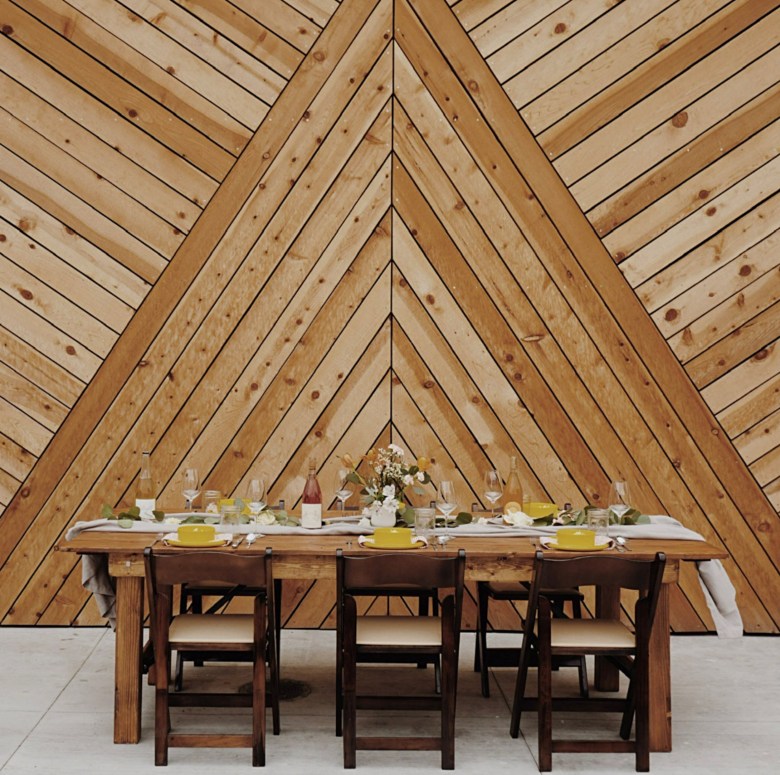 Concrete floors and an open-air design give The Factory its signature blend of boldness and grace.