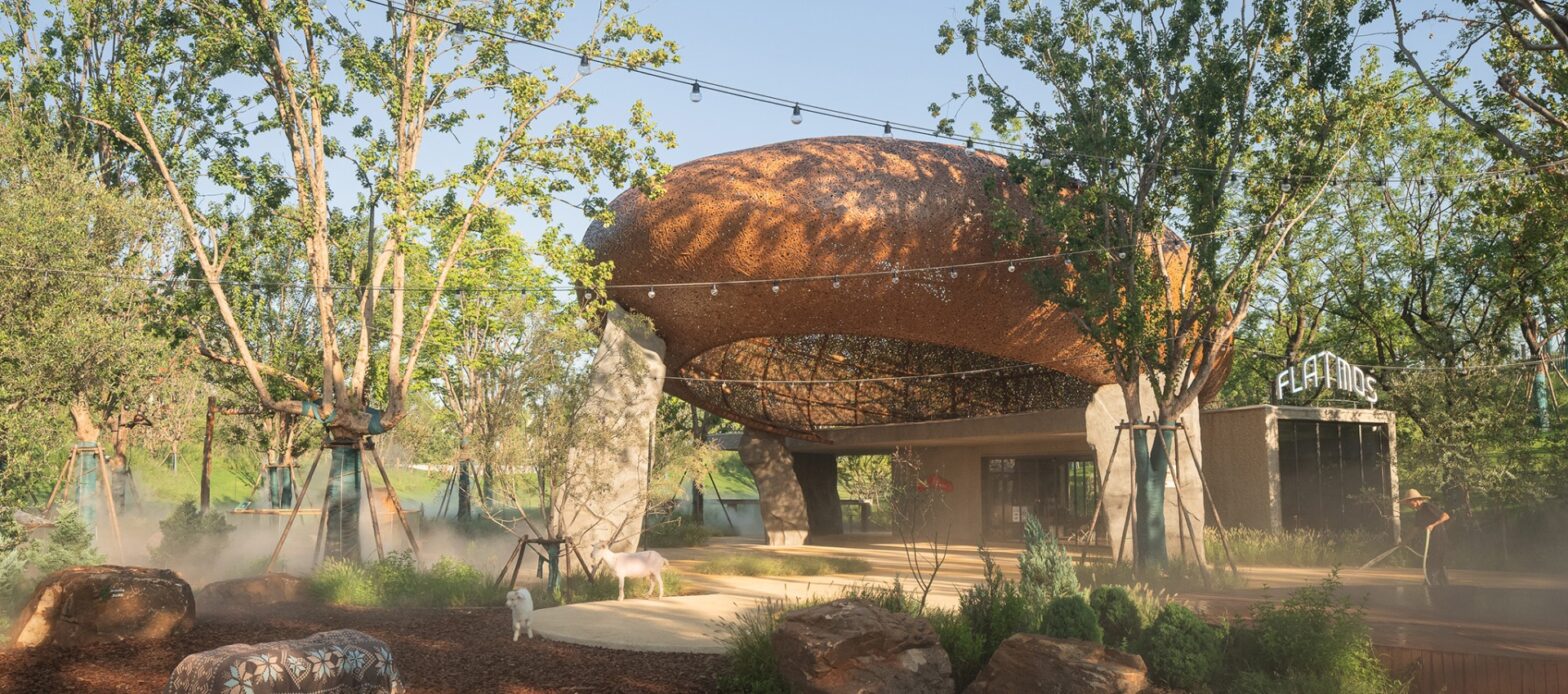 A spatial narrative woven into the landscape. LuxeIsland Farm from various associates