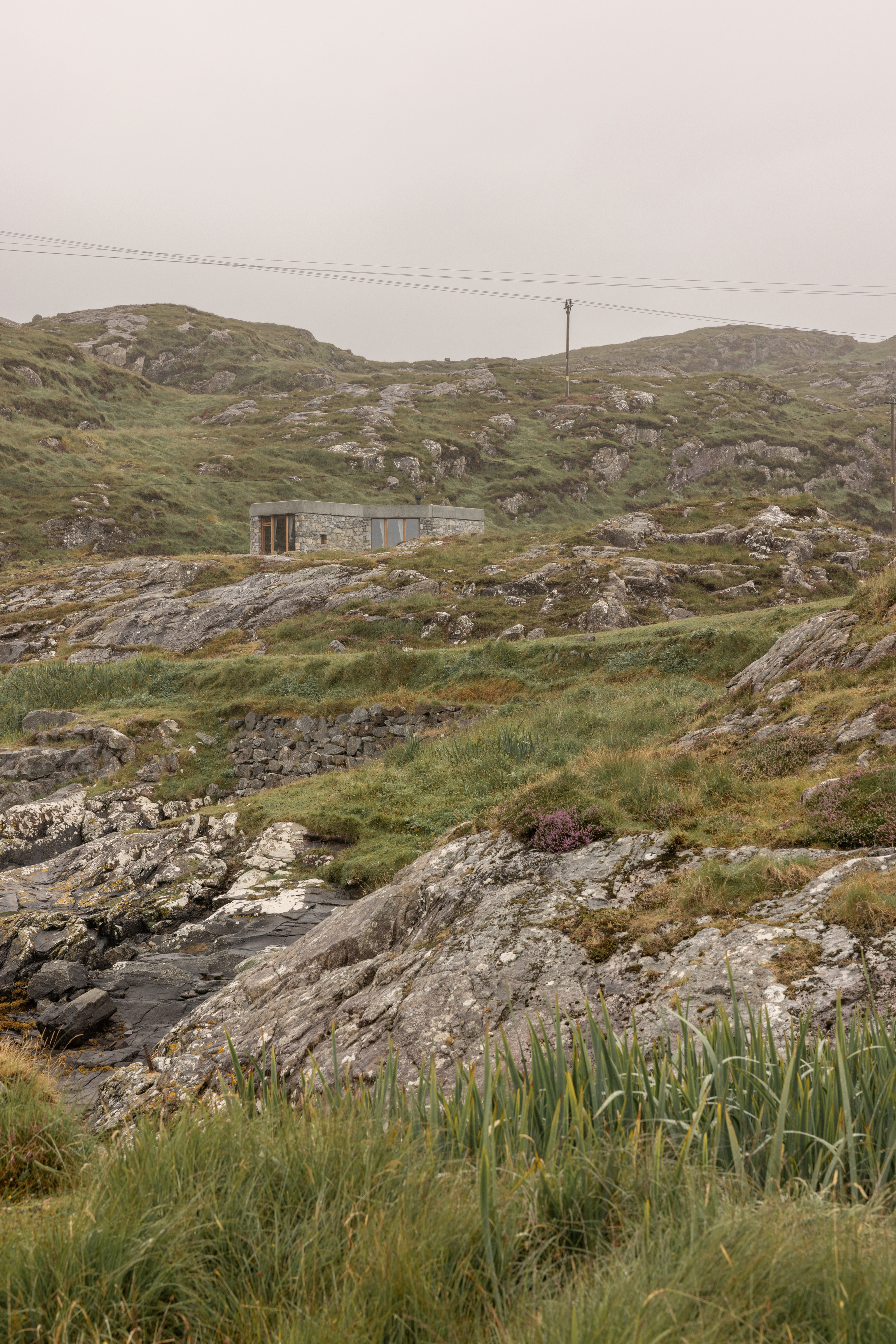 The house in the Hebridean countryside