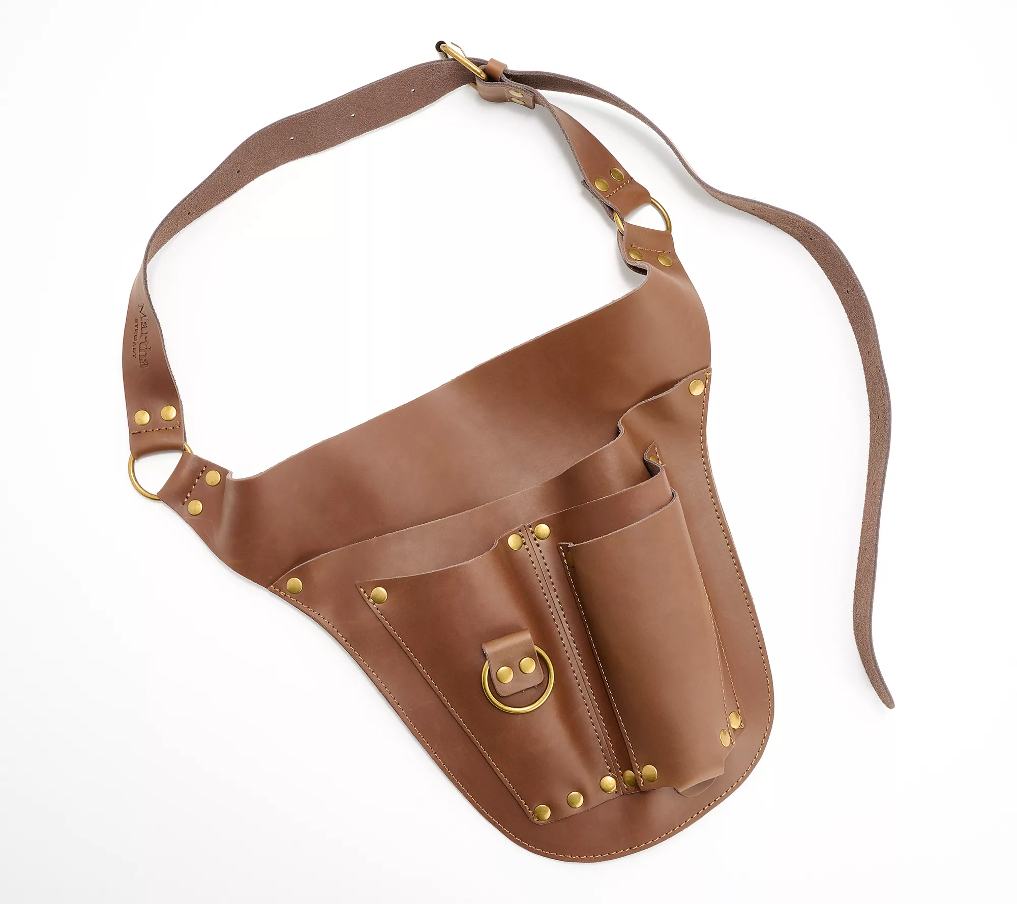 Portable Leather Garden Tool Bag by Martha Stewart