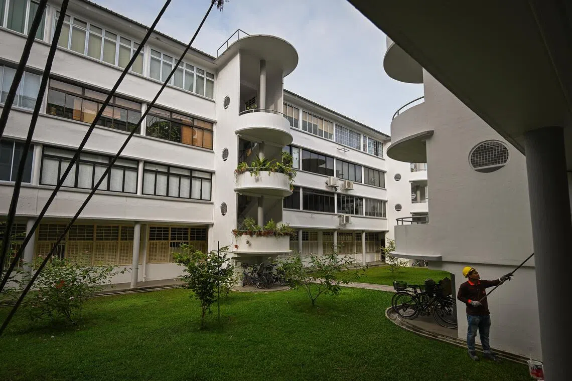 The re-poll included four HDB blocks that had not previously received enough votes for HIP