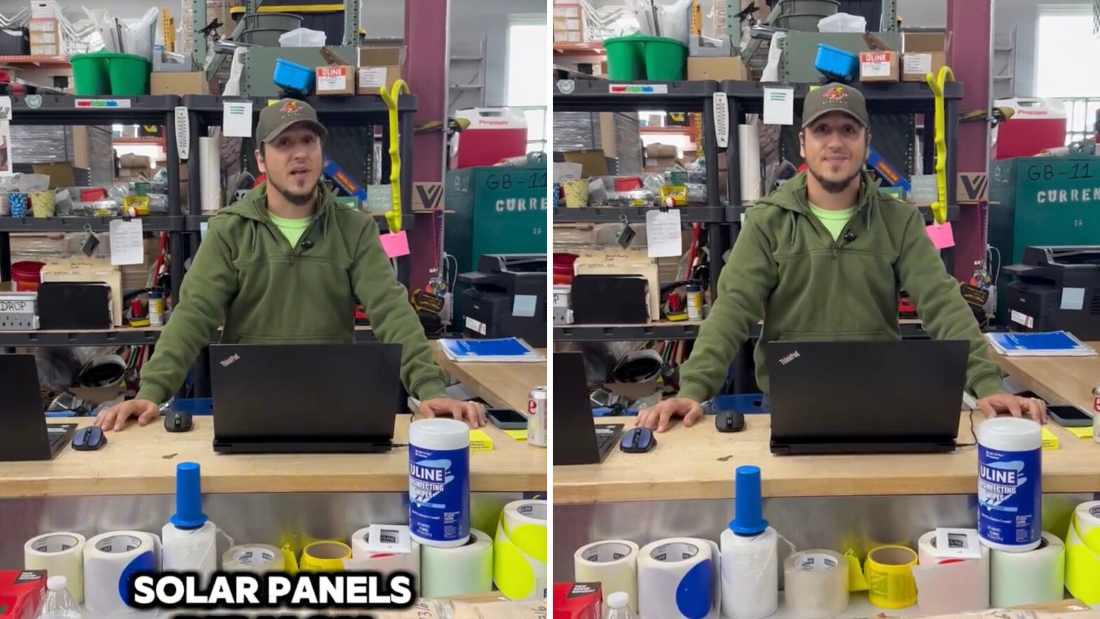 “Don’t let that happen.” [them] deceive yourself