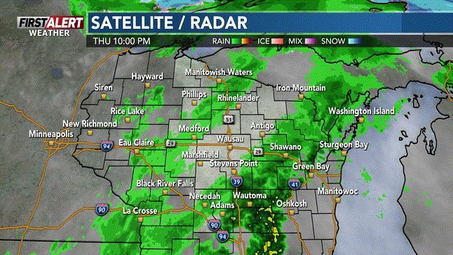 Due to a solar storm, the Northern Lights could be visible again over Wisconsin on Thursday evening