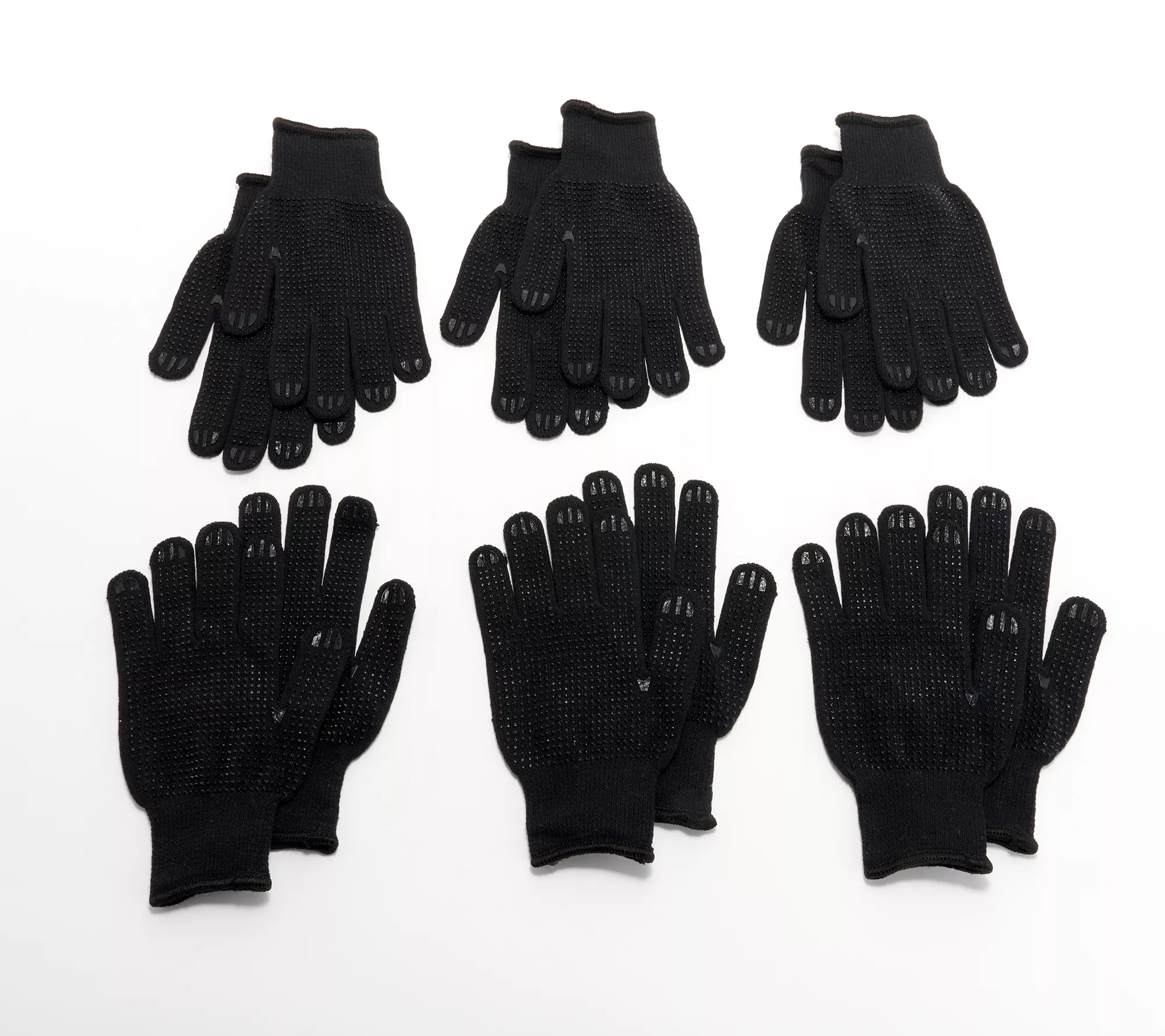 Martha Stewart Set of 6 Double Sided Gardening Gloves