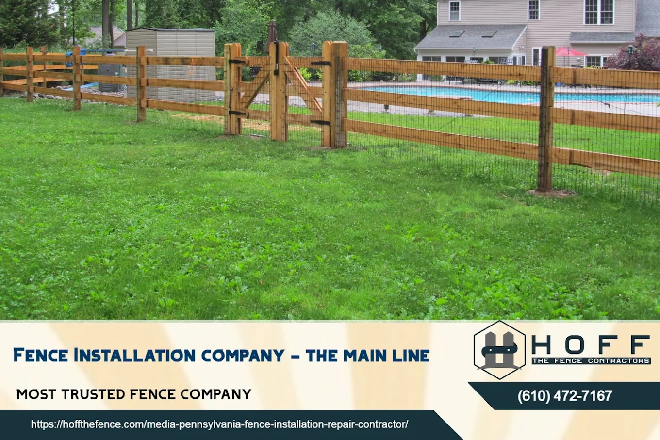 Hoff – The Fence Contractors Media PA Decorative Fences