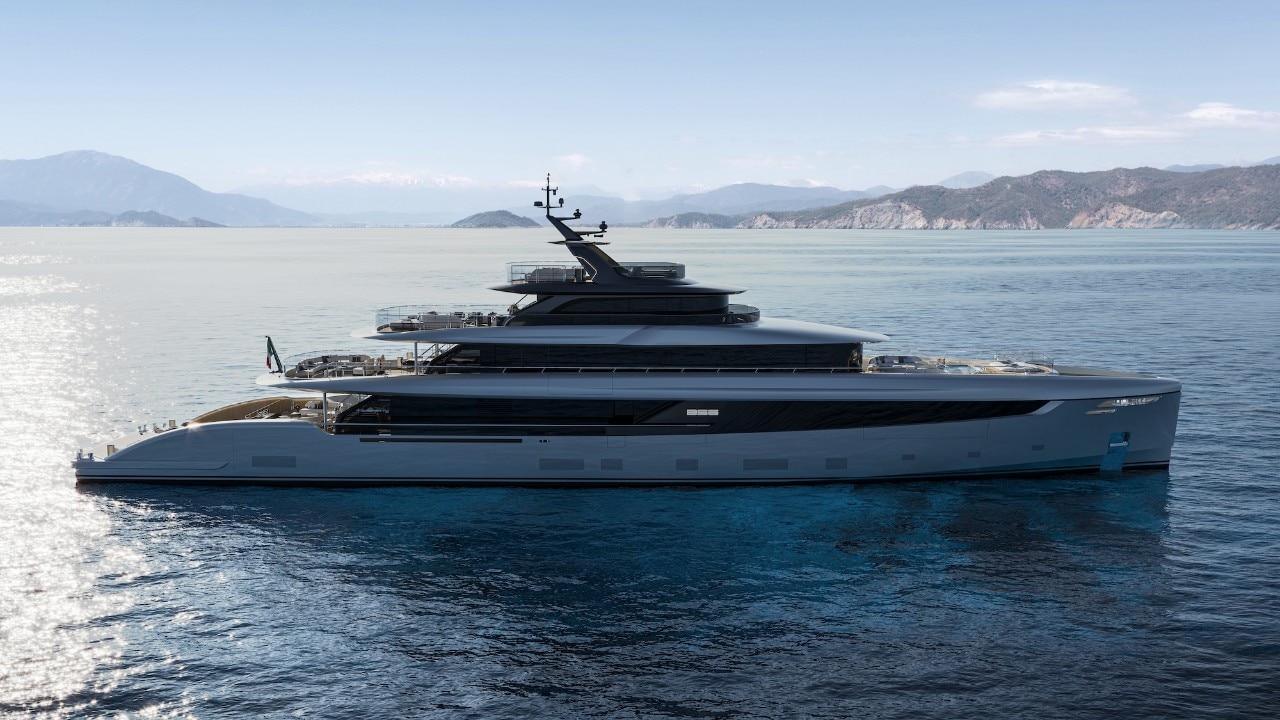 Italian yacht design according to Baglietto: letting the spirit of the place sail