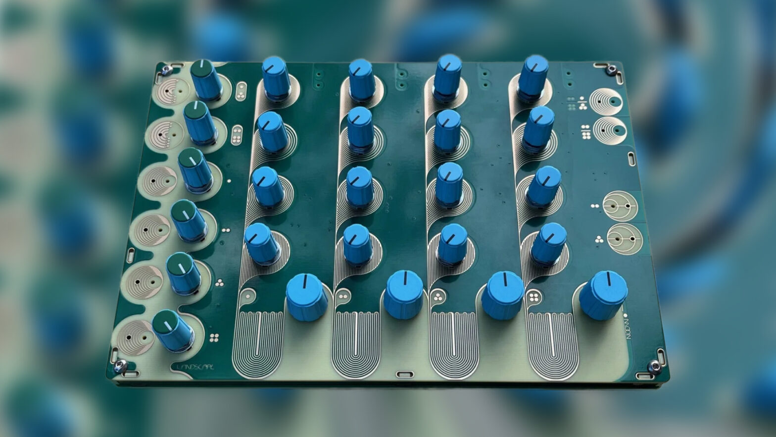 Landscape Moon, the “Mini-Noon” passive analog rhythm and drone synthesizer