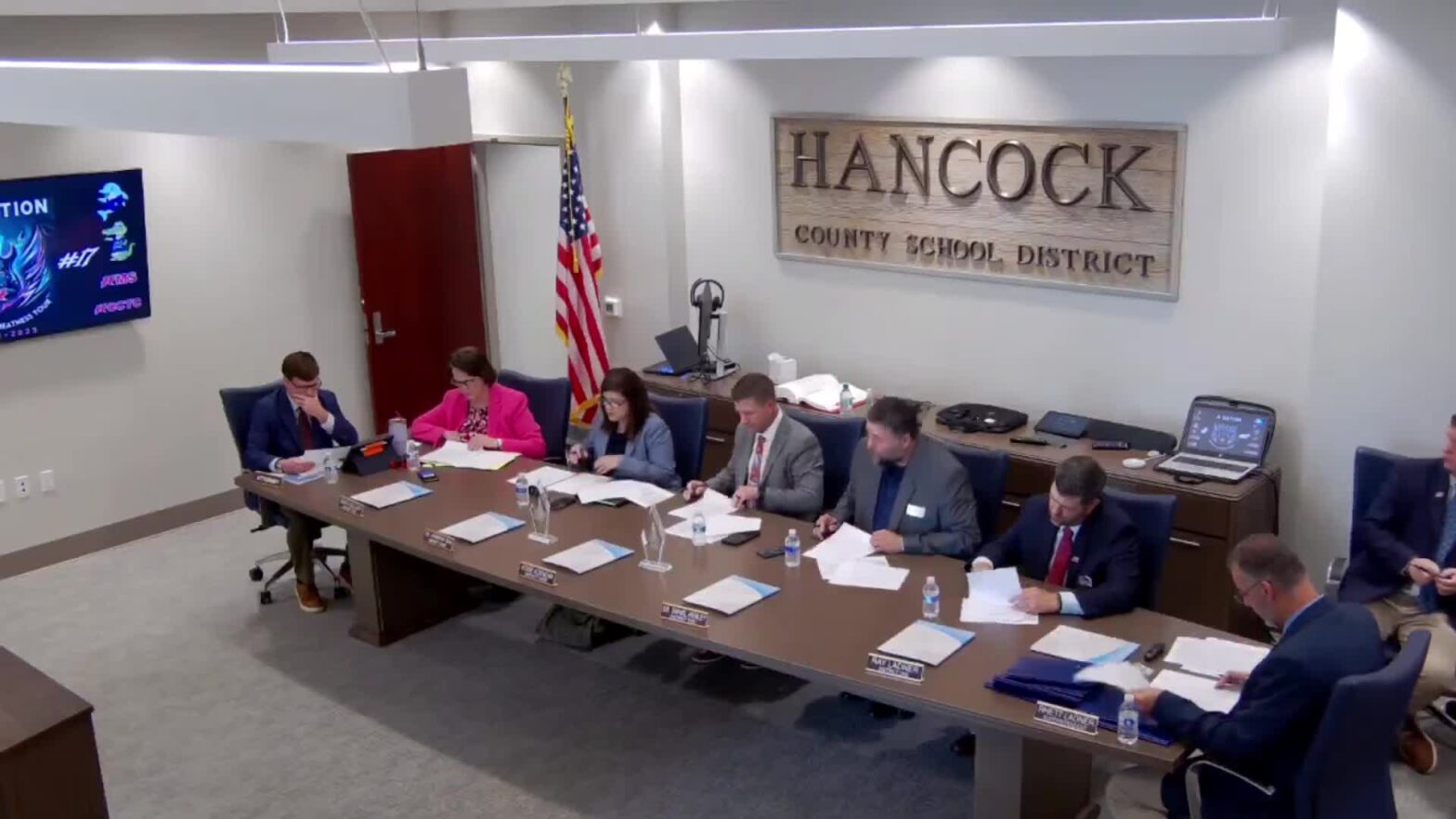 The district reports a boiler imbalance, sprinkler repairs and a $258,128 bid for school fencing