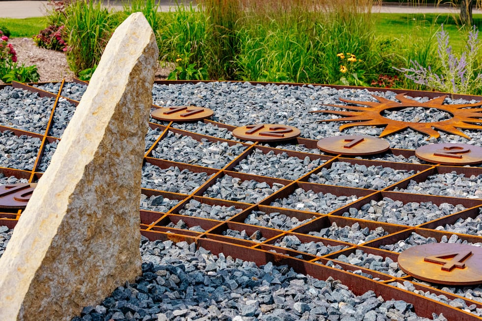 Klehm guides say you can see the longest shadows between 2 and 3 p.m.