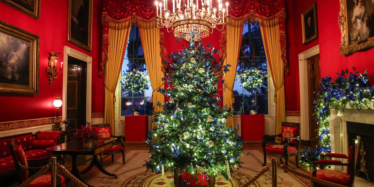 How Melania Trump decorated the White House for Christmas